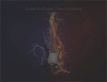Tablet Screenshot of guitarnutbuster.com